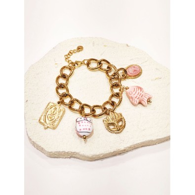 Bracelet en acier inoxydable B256