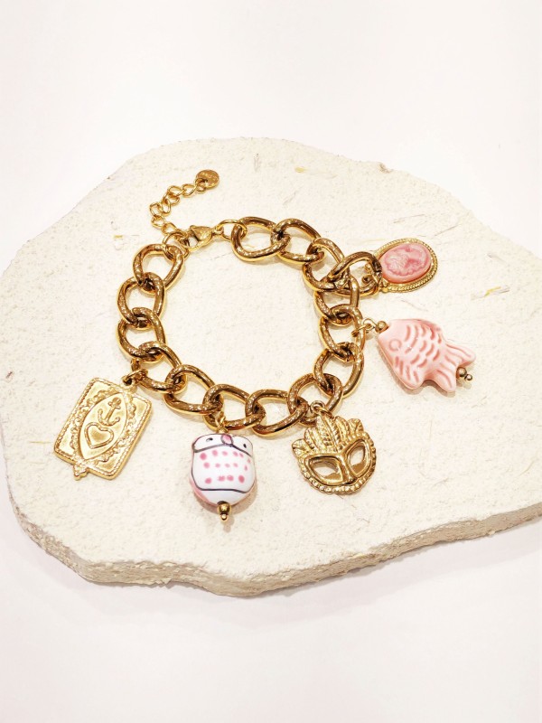 Bracelet en acier inoxydable B256