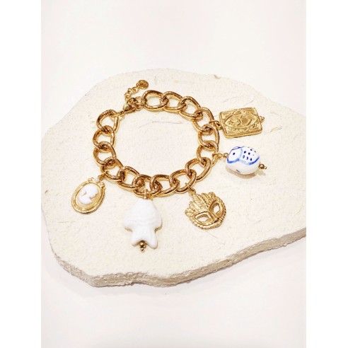 Bracelet en acier inoxydable B256