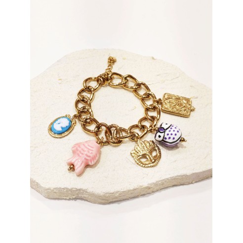 Bracelet en acier inoxydable B256