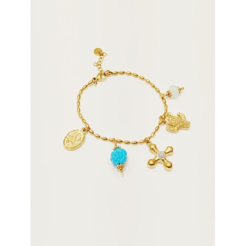 Bracelet en acier inoxydable B262