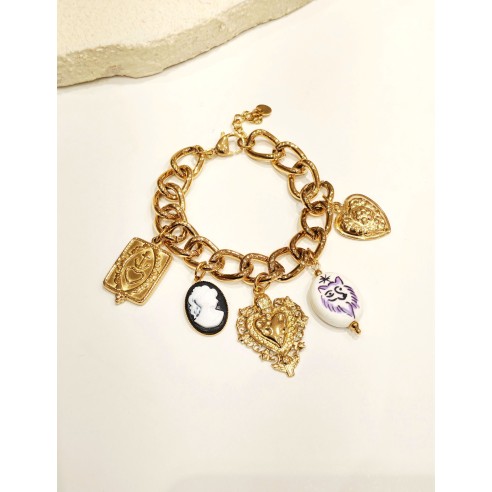 Bracelet en acier inoxydable B265