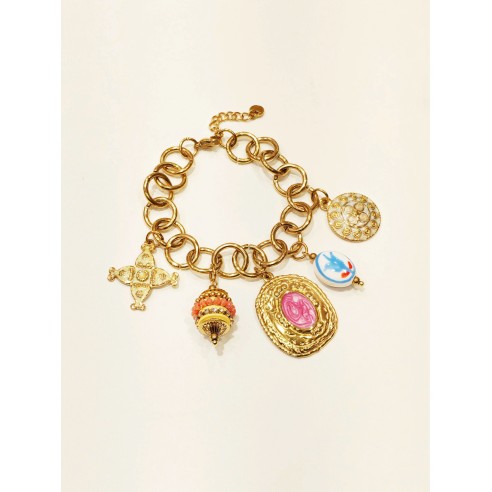 Bracelet en acier inoxydable B266