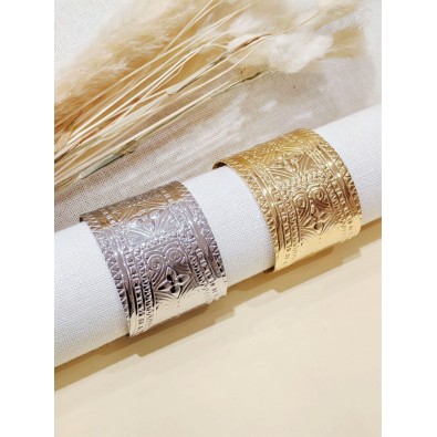 Bracelet jonc acier inoxydable J172