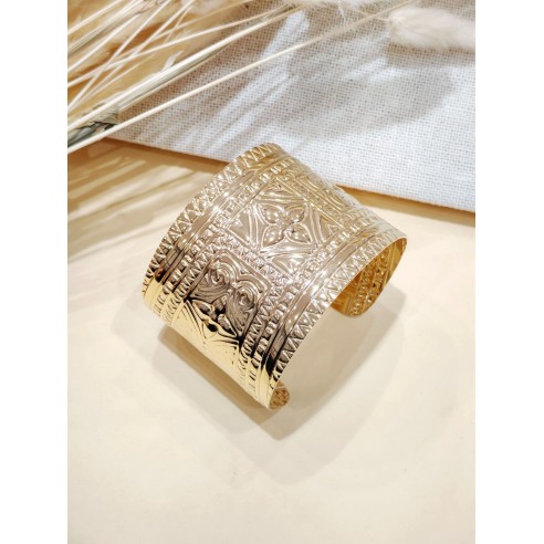 Bracelet jonc acier inoxydable J172