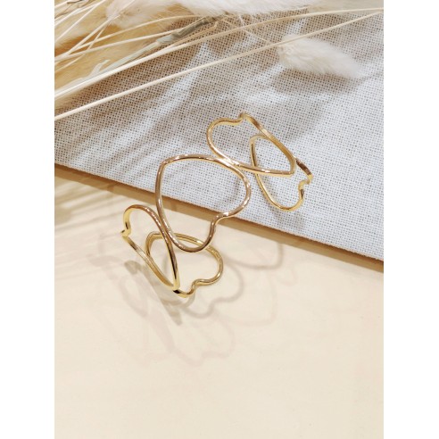 Bracelet jonc acier inoxydable J173