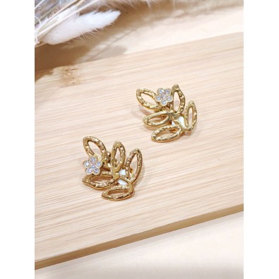 Boucles d'oreilles CLIP en acier inoxydable E467