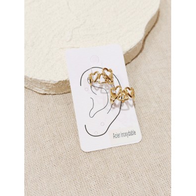 Boucles d'oreilles en acier inoxydable E472