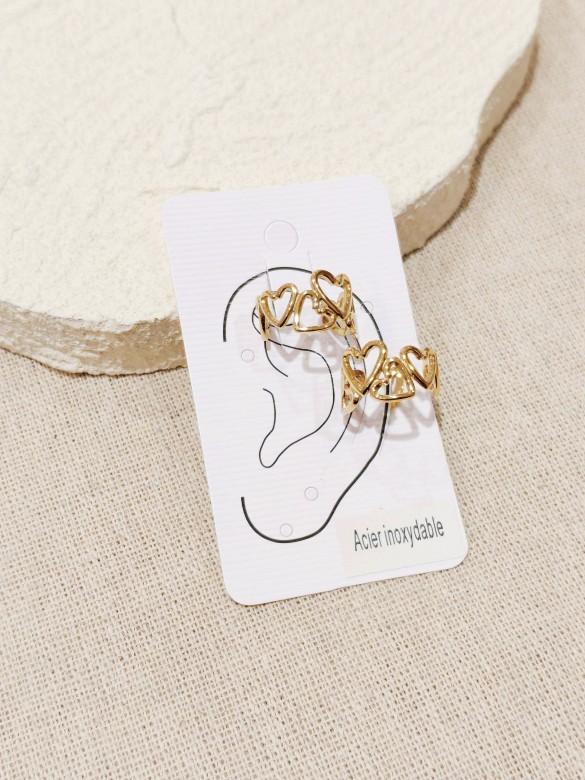 Boucles d'oreilles en acier inoxydable E472