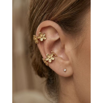 Boucles d'oreilles en acier inoxydable E471 2
