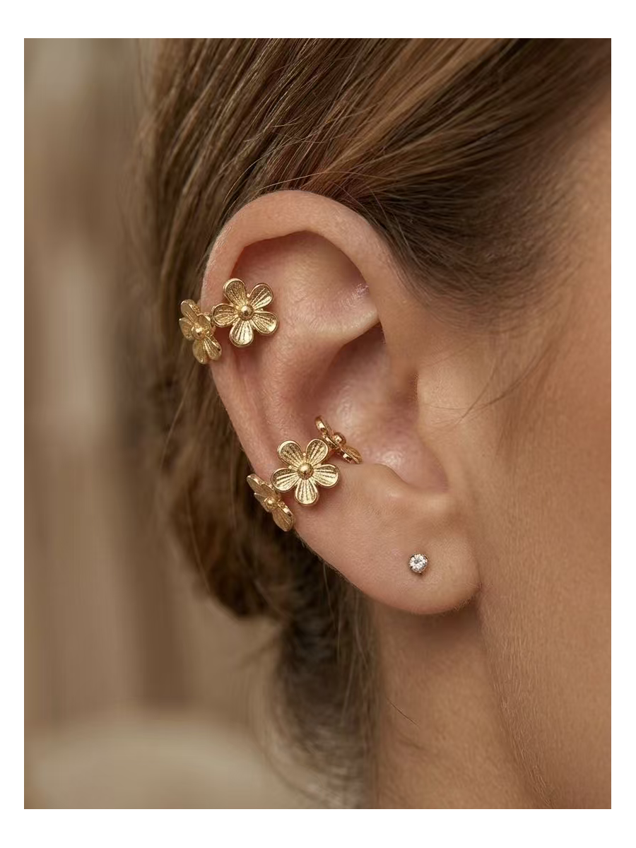 Boucles d'oreilles en acier inoxydable E471