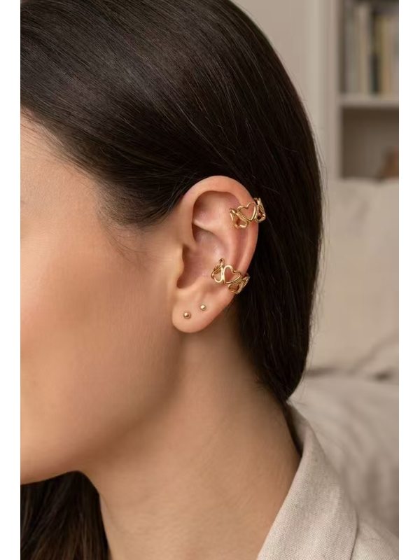 Boucles d'oreilles en acier inoxydable E472 2