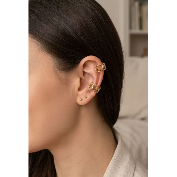 Boucles d'oreilles en acier inoxydable E472