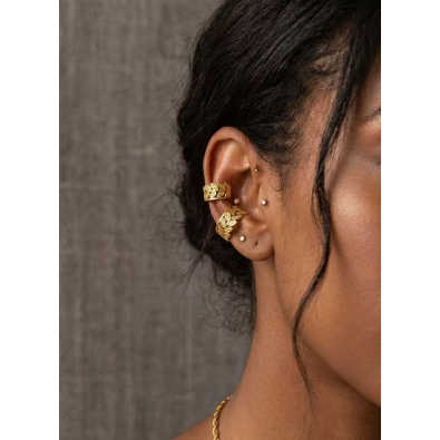 Boucles d'oreilles en acier inoxydable E473 2