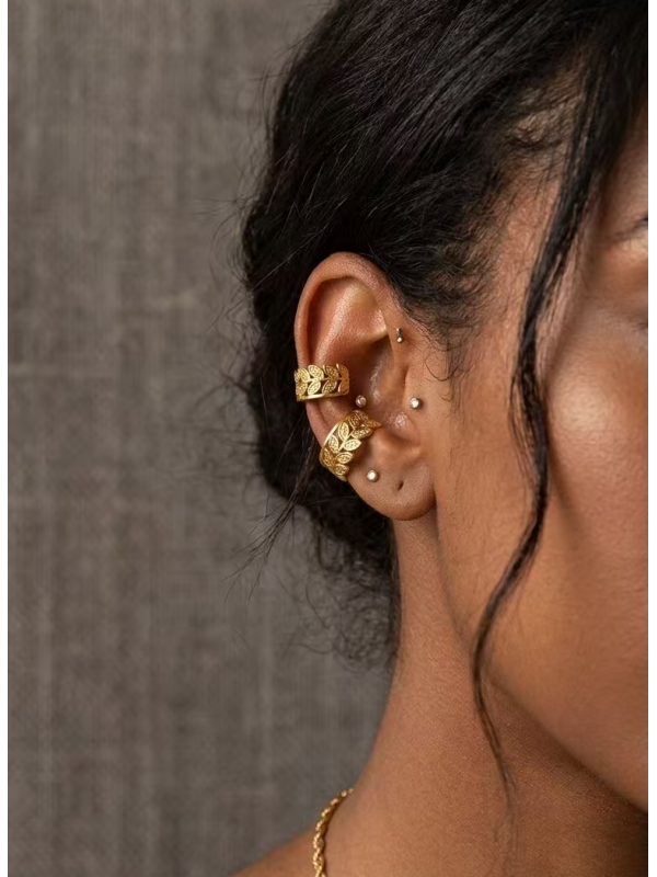 Boucles d'oreilles en acier inoxydable E473 2