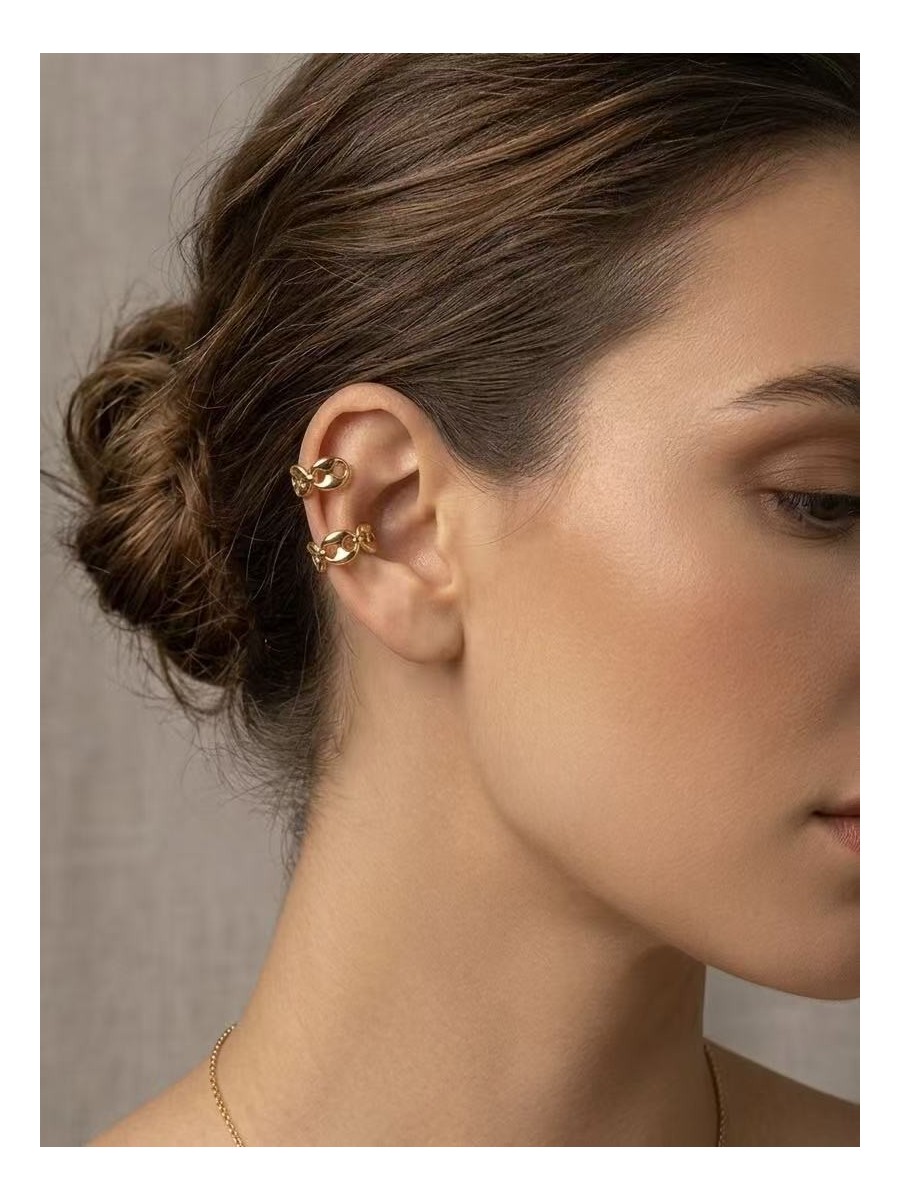 Boucles d'oreilles en acier inoxydable E474