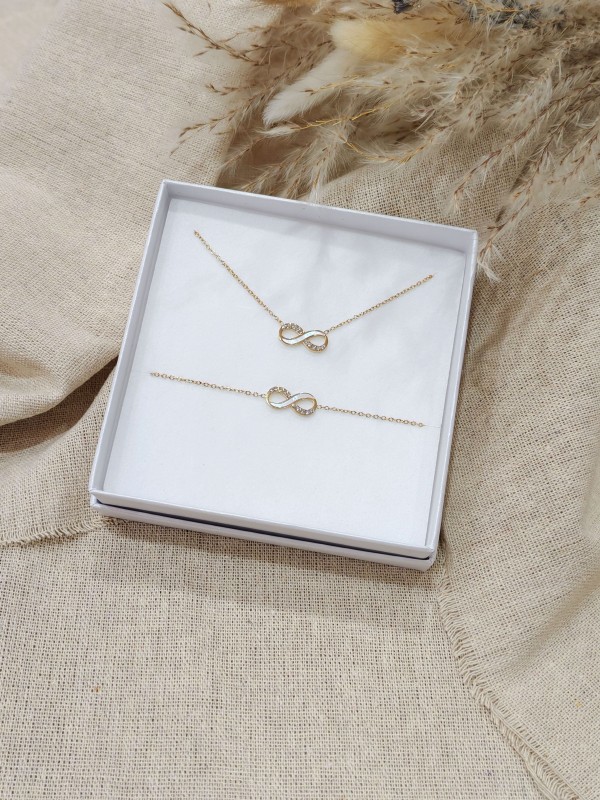Coffret bijoux en acier inoxydable C097