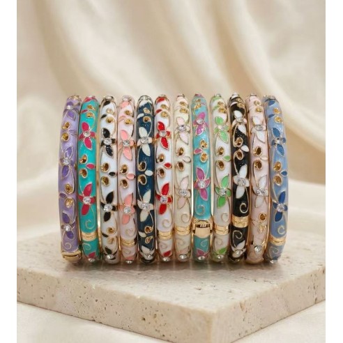 Lot de 12pcs bracelets fantaisies BF003