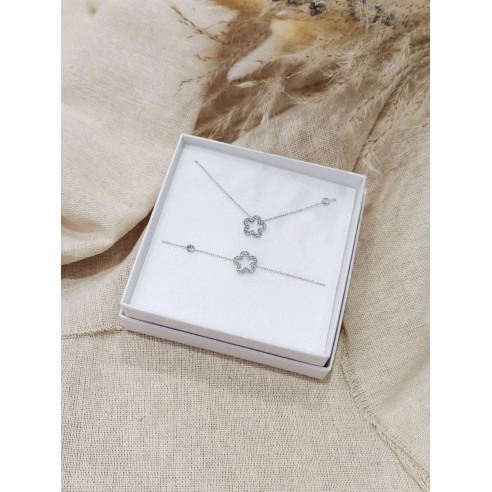 Coffret bijoux en acier inoxydable C098