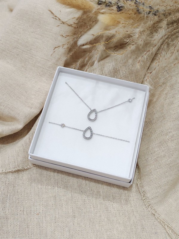 Coffret bijoux en acier inoxydable C099 2