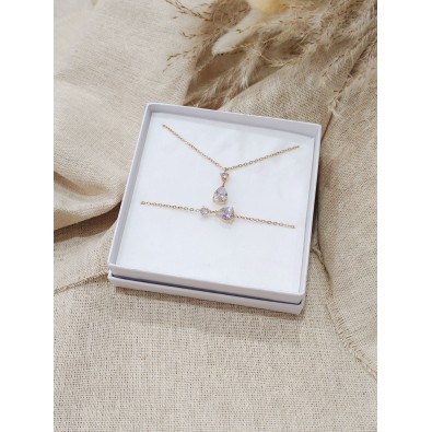 Coffret bijoux en acier inoxydable C101