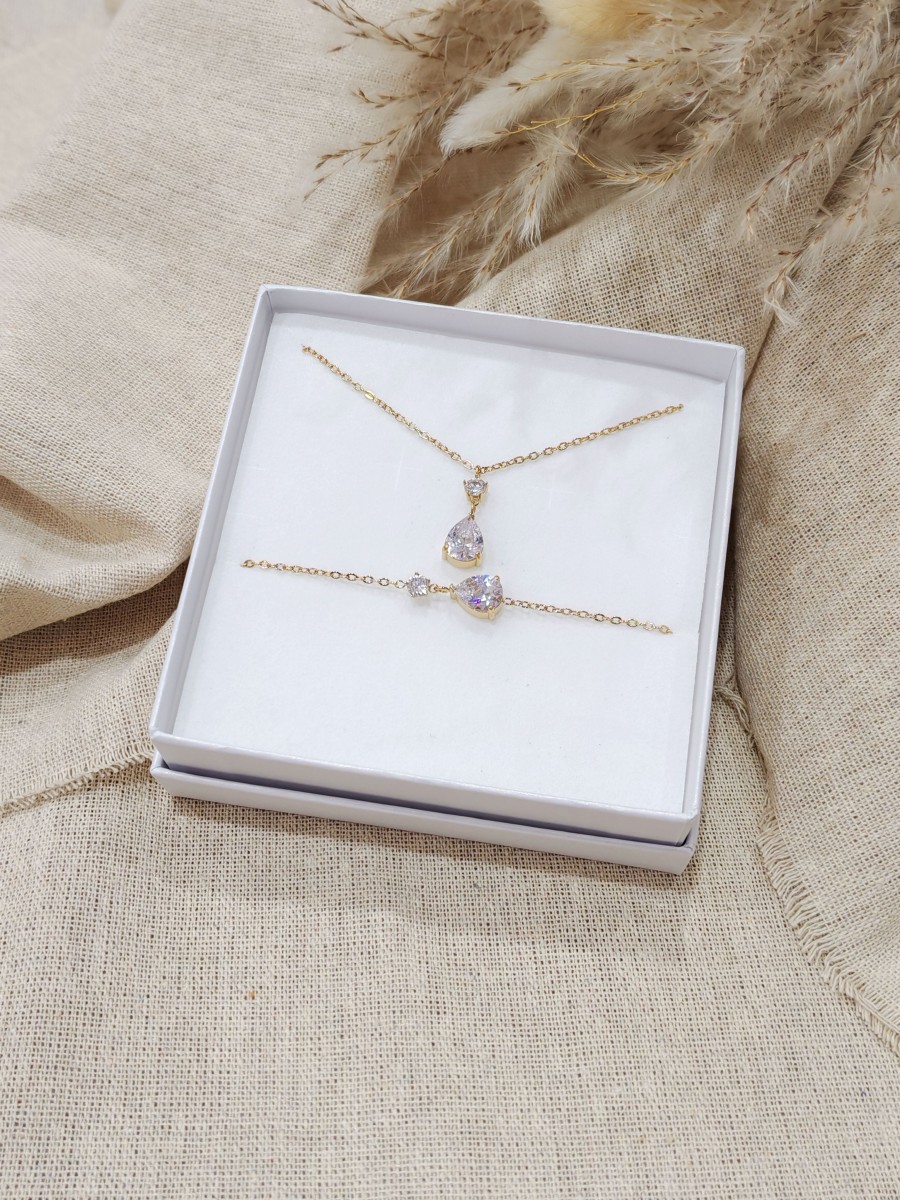 Coffret bijoux en acier inoxydable C101