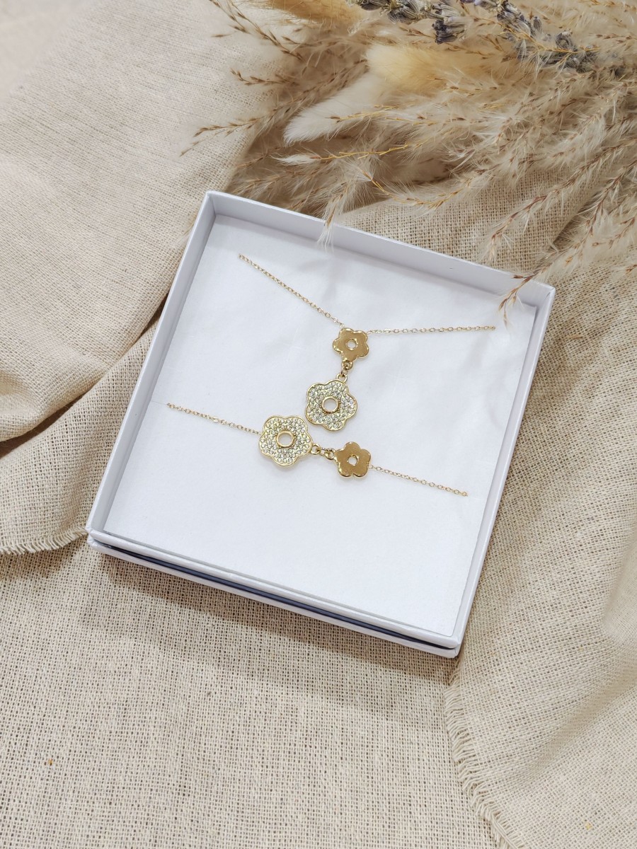 Coffret bijoux en acier inoxydable C102