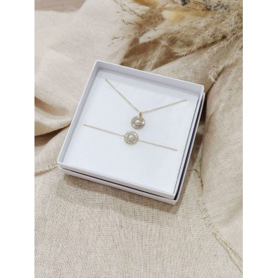 Coffret bijoux en acier inoxydable C103