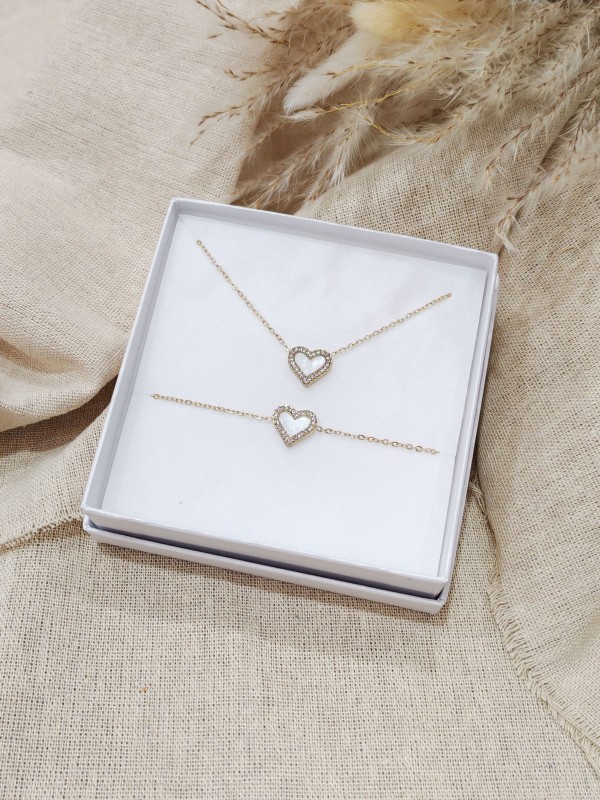 Coffret bijoux en acier inoxydable C107