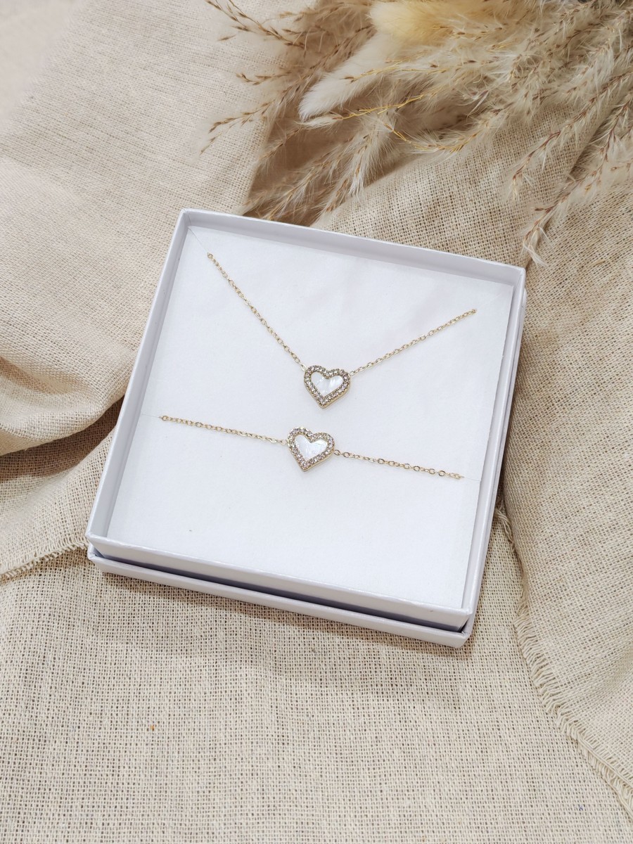 Coffret bijoux en acier inoxydable C107