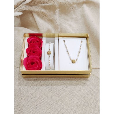 Coffret bijoux en acier inoxydable C117