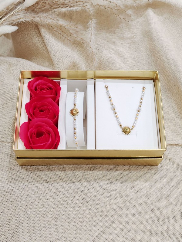 Coffret bijoux en acier inoxydable C117