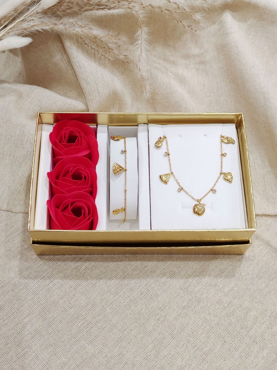 Coffret bijoux en acier inoxydable C118