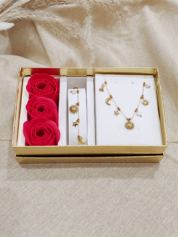 Coffret bijoux en acier inoxydable C120