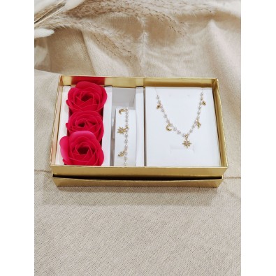 Coffret bijoux en acier inoxydable C121