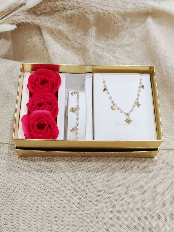 Coffret bijoux en acier inoxydable C121