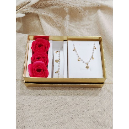 Coffret bijoux en acier inoxydable C121