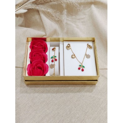 Coffret bijoux en acier inoxydable C123