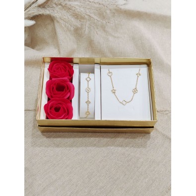 Coffret bijoux en acier inoxydable C125