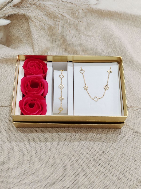 Coffret bijoux en acier inoxydable C125
