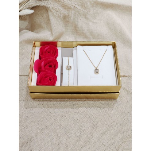 Coffret bijoux en acier inoxydable C130