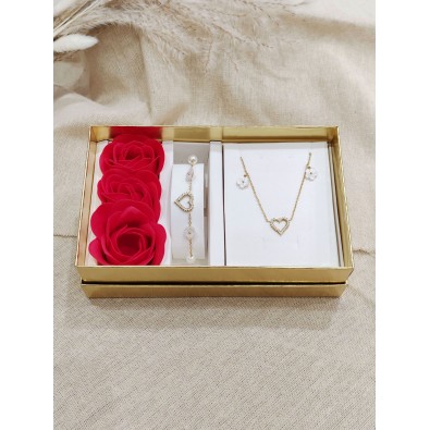 Coffret bijoux en acier inoxydable C132
