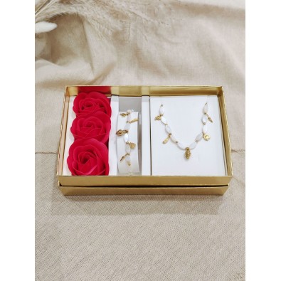 Coffret bijoux en acier inoxydable C134
