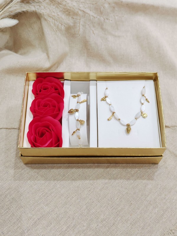 Coffret bijoux en acier inoxydable C134