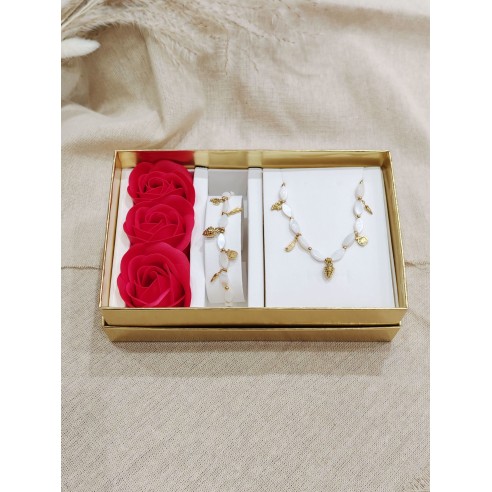 Coffret bijoux en acier inoxydable C134