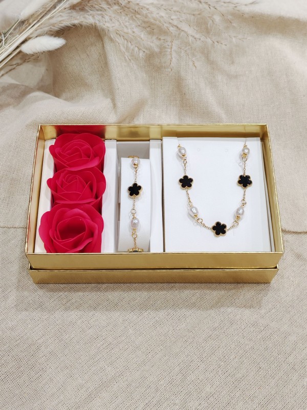 Coffret bijoux en acier inoxydable C143