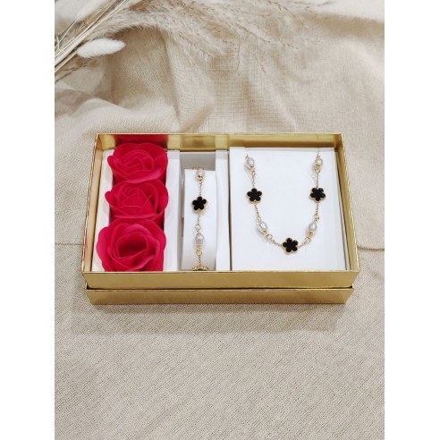 Coffret bijoux en acier inoxydable C143