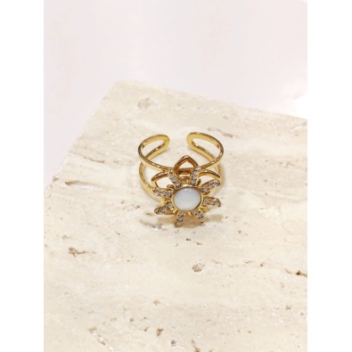 Bague réglable acier Anti-stress R199