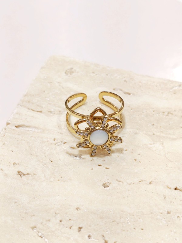 Bague réglable acier Anti-stress R199