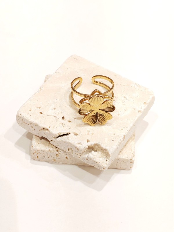 Bague réglable acier Anti-stress R201